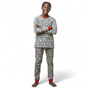 Eddie Bauer Kids Size L (14/16) Unisex Winter 2 Piece Pajama Set